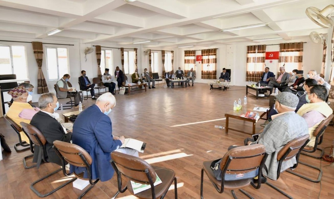 एमाले स्थायी कमिटी बैठक आज पनि बस्दै